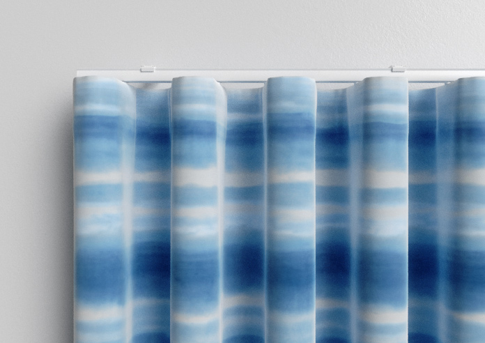 Ombre Velvet, Vivid Blue - Made to Measure Curtains - Image 13